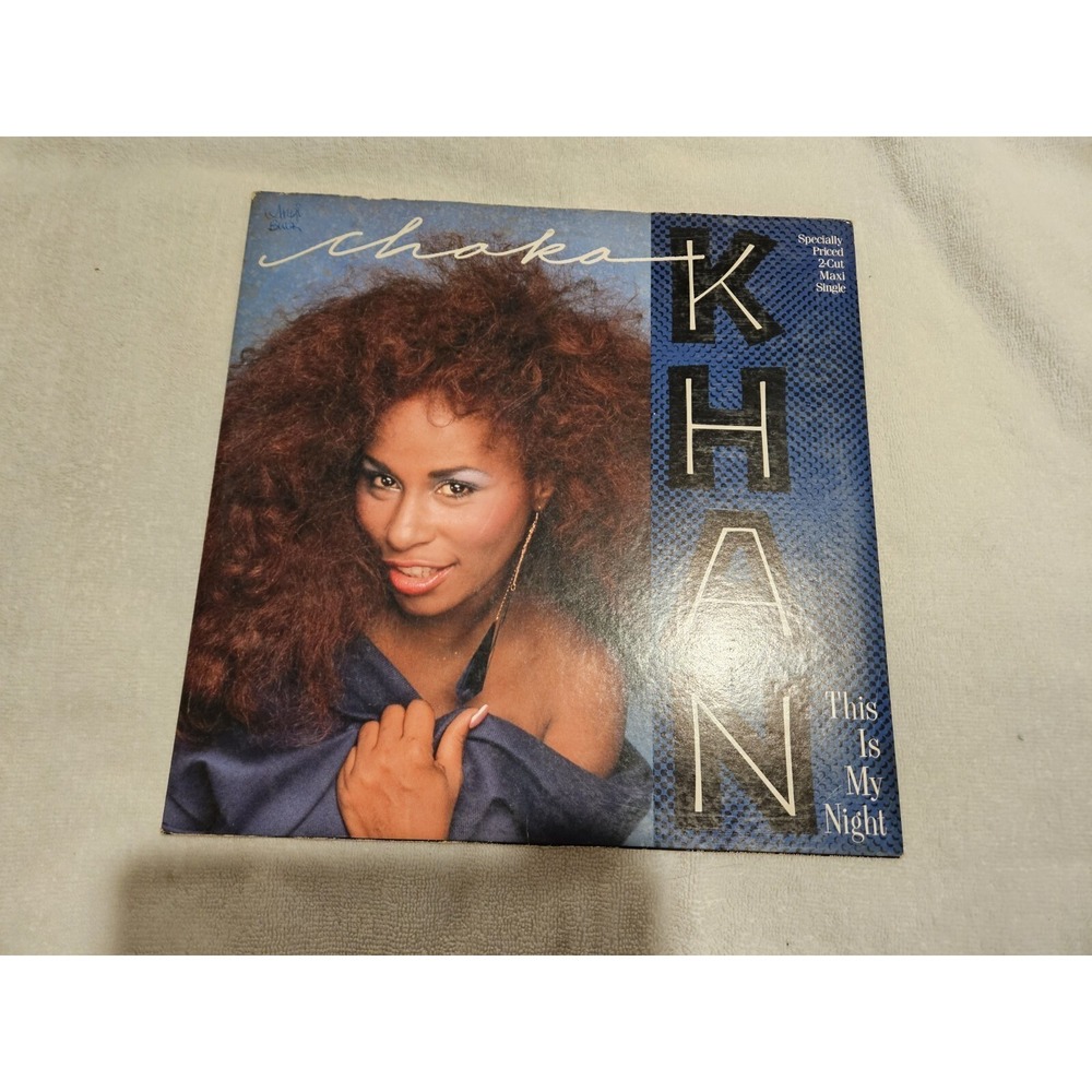 CHAKA KHAN -This Is My Night -Warner Bros 1984 VG+ F61